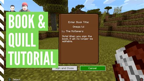 How To Make A Book And Quill In Minecraft (Recipe & Command)