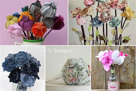 33 Fabulous Handmade Fabric Flower Tutorials You will Want To Make ...