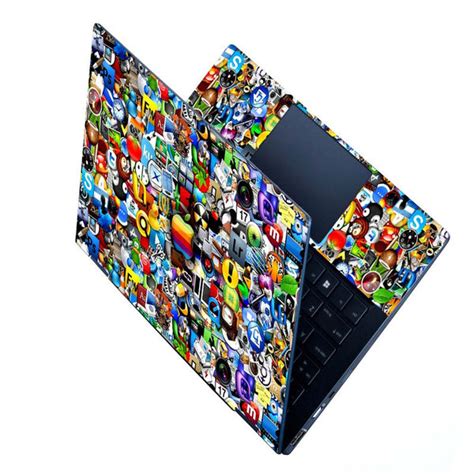 Elevate Your Laptop Style with Vibrant Sticker Bomb Skins | SkinsLegend