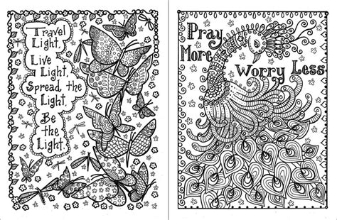 Get This Printable Adult Coloring Pages Quotes Worry Less