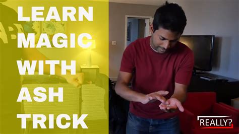 MAGIC TRICK - HOW TO AND REVEAL ASH TRICK - YouTube