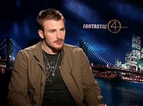 CHRIS EVANS - FANTASTIC FOUR Interview (2005) | Movie Interview