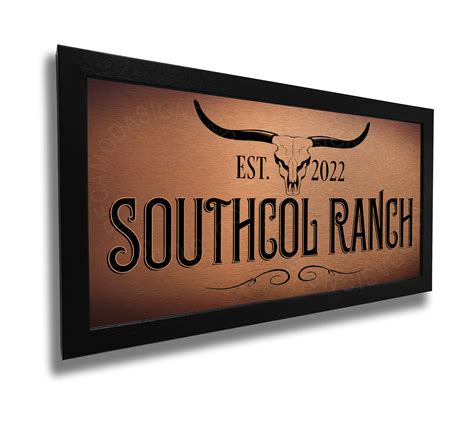 Personalized Ranch Sign | Ranch Decor | Ranch Signs