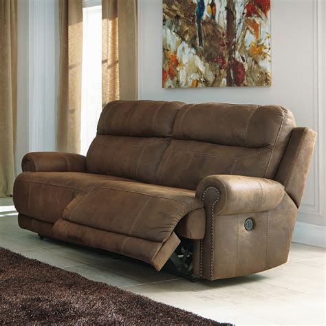 Signature Design by Ashley Austere 2 Seat Reclining Sofa & Reviews ...