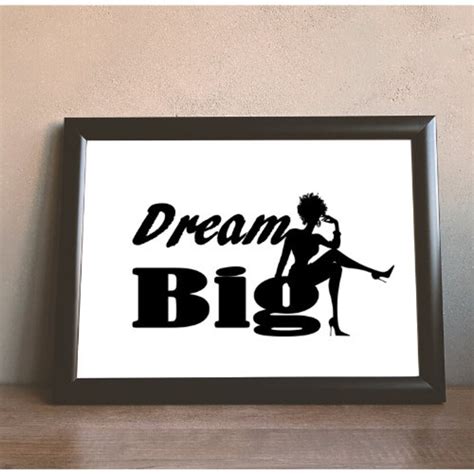 Dream Big Sign / Dream Big Printable Instant Digital Download | Etsy