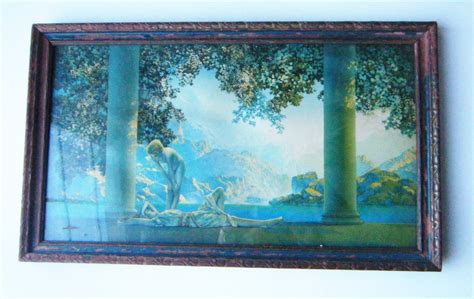 Original Maxfield Parrish Framed Antique Print