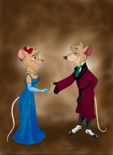 Disney's Basil and Olivia by ChloeMonster on DeviantArt