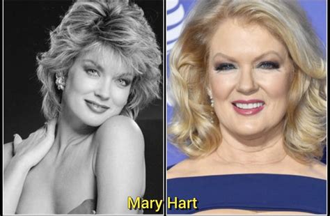 Mary Hart | Celebrities then and now, Celebrities before and after, Stars then and now