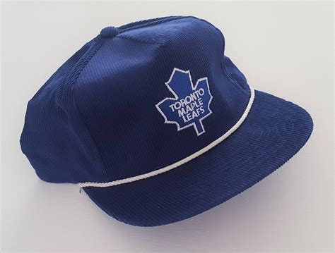 Vintage Toronto Maple Leafs Ted Fletcher Snapback Hat NHL VTG by ...