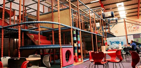 Giddy Kippers play area is a place for old-fashioned fun - Running around!