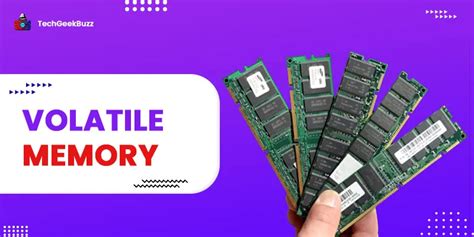 Volatile Memory: The Temporary Storage of Your Computer