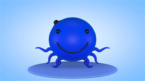 3D Oswald Cartoon Octopus - TurboSquid 1671072