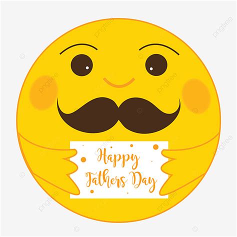 Happy Fathers Day Printable Emoji - Free Printable Templates