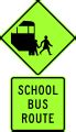 What's the speed limit for past a school bus that's stopped to let children off?