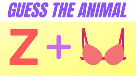 Guess The Animal By Emoji Quiz! (30 Animals Emoji Challenge) - YouTube