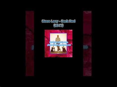 Steve Lacy - Dark Red (2017) #shorts #viral #viralsound #sound #trending #stevelacy #darkred ...