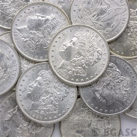 Buy Uncirculated Pre-1921 Morgan Silver Dollars 1878-1904 BU Silver Coins - Morgan Silver ...