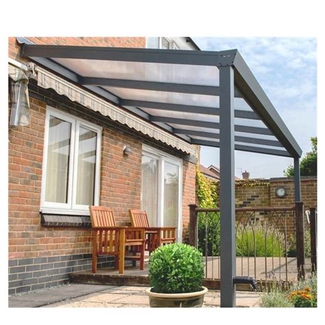 Outdoor Polycarbonate Waterproof Aluminum Garden Pergola with Louvered ...