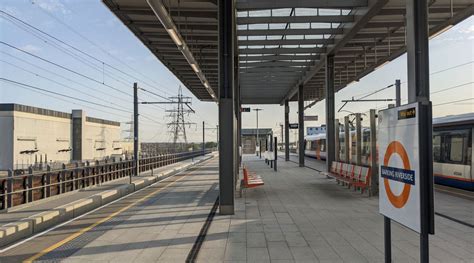 London’s newest station – Barking Riverside opened this morning