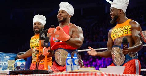 Kofi Kingston Addresses Fans Choosing To Eat The Pancakes New Day Thow ...