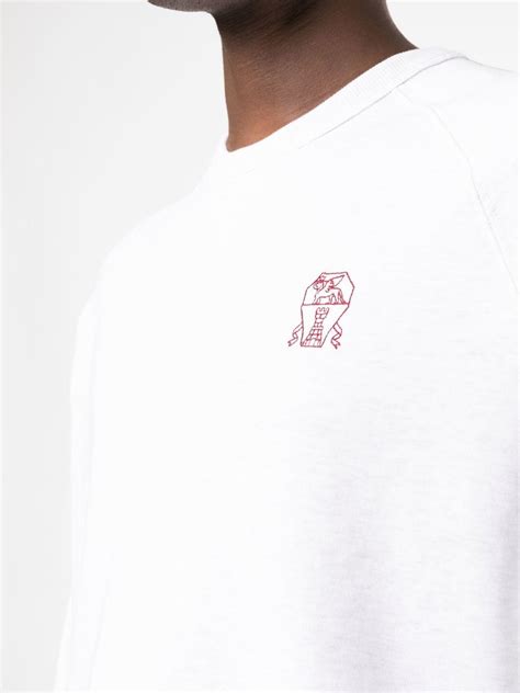 Brunello Cucinelli logo-embroidered Sweatshirt - Farfetch