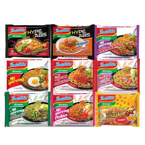 Jual indomie Goreng All Varian (isi 5) | Shopee Indonesia