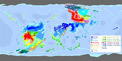 Ice Cap Climate Map