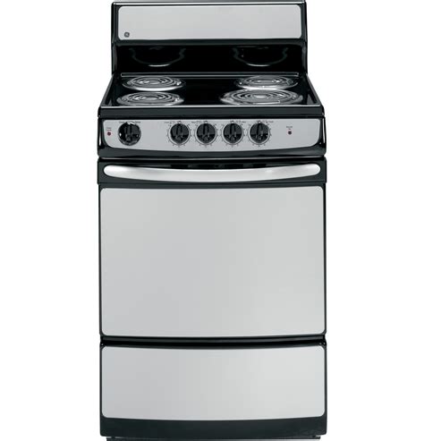 GE® 24" Free-Standing Electric Range JAS6040RMSS - ADA Appliances