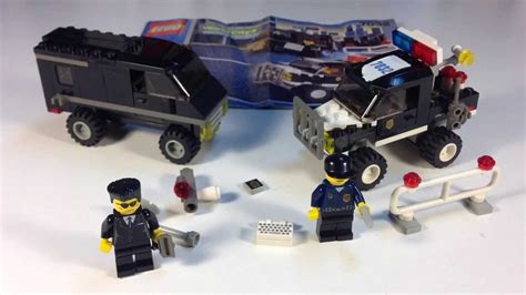 LEGO World City 7032 Police 4WD and Undercover Van from 2003 - YouTube