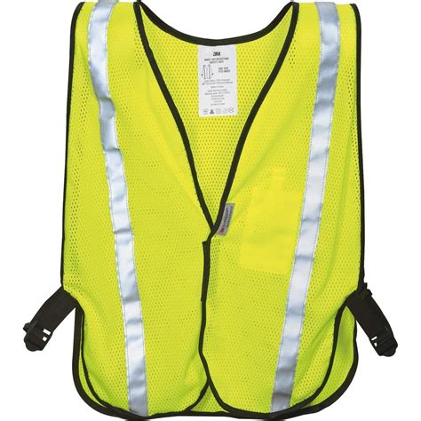 3M - Reflective Yellow Safety Vest - Walmart.com - Walmart.com