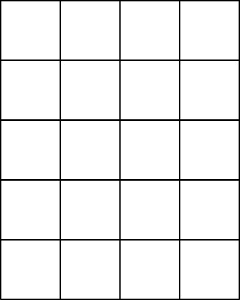 Printable Squares