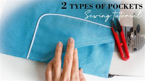 Sewing Techniques For Beginners | 2 Types Of Pockets On Pants Sewing ...