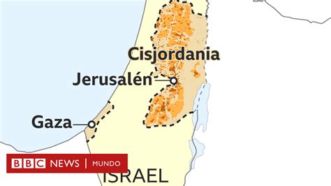 Conflicto israelí-palestino: 6 mapas que muestran cómo ha cambiado el ...