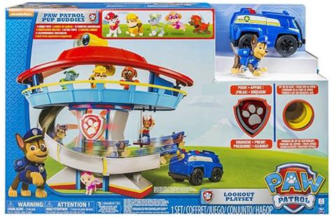 Paw Patrol Lookout Playset with 6 Pup Figures by Nickelodeon: Amazon.de: Spielzeug