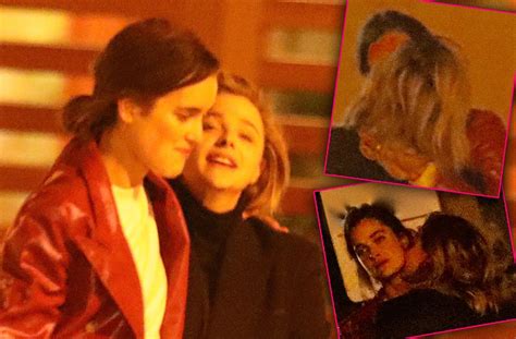 Chloe Grace Moretz Caught Kissing Alleged Girlfriend Kate Harrison