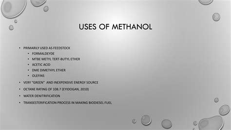 PPT - Methanol Chain PowerPoint Presentation, free download - ID:9164315