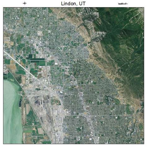 Aerial Photography Map of Lindon, UT Utah