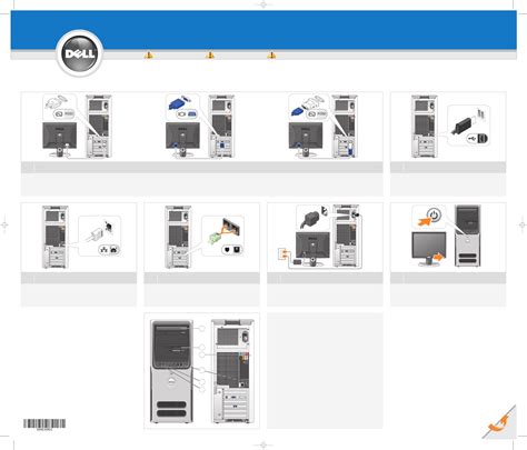 Dell Dimension 9200 Setup Diagram