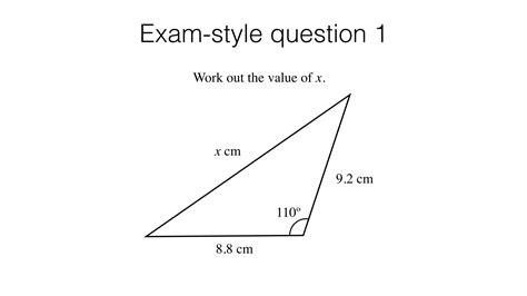 Sine Cosine Rule Worksheet - Worksheets For Kindergarten