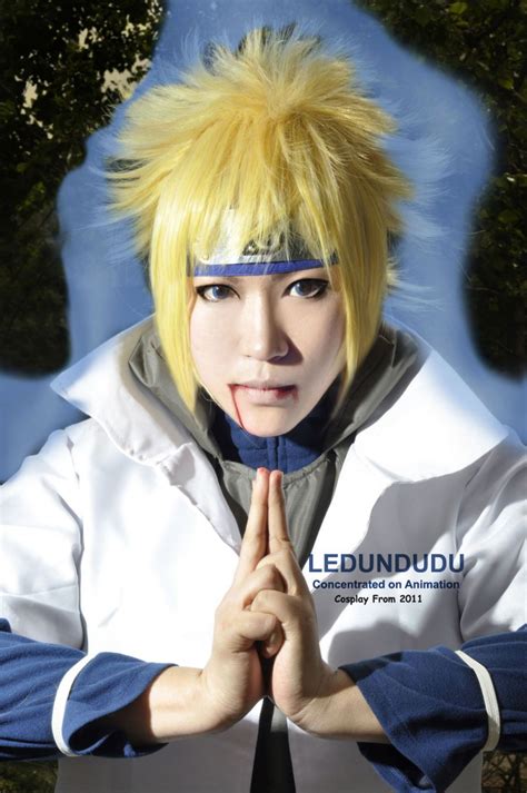 Naruto Cosplay--Yondaime 4th Hokage / Namikaze minato Cosplay Costume with Wig Set