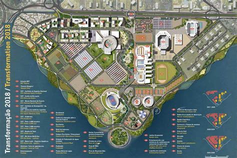 Rio Olympic Park Master Plan: AECOM, Rio 2016 Olympic Park - e-architect