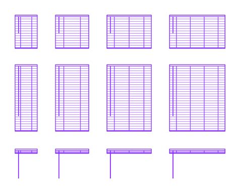 Window Blinds & Shades Dimensions & Drawings | Dimensions.com