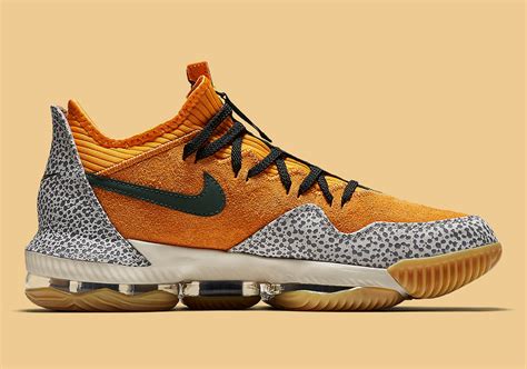 Nike LeBron 16 Low "Safari" Atmos CI3358-800 Release Info | SneakerNews.com