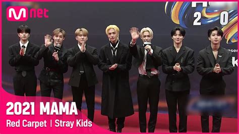 [2021 MAMA] Red Carpet with Stray Kids | Mnet 211211 방송 - YouTube