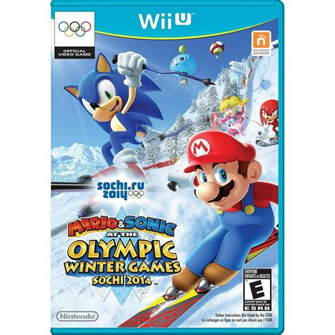 Mario and Sonic at the Sochi 2014 Olympic Winter Games - Nintendo Wii U (Refurbished) - Walmart ...