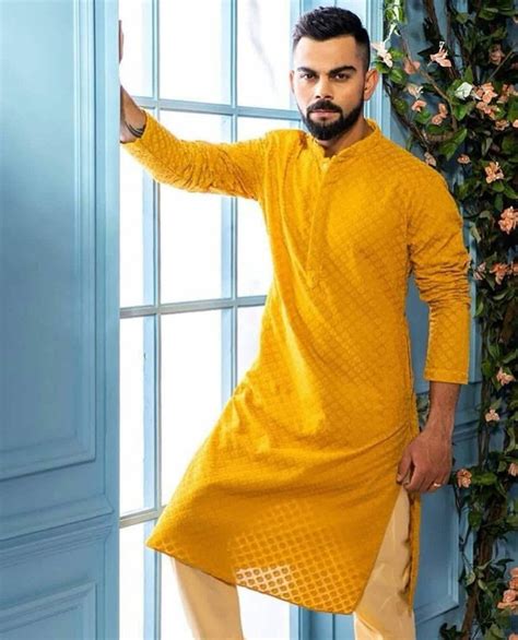 Yellow Kurta Pajama for Haldi Ceremony | Wedding kurta for men, Wedding outfit men, Gents kurta ...