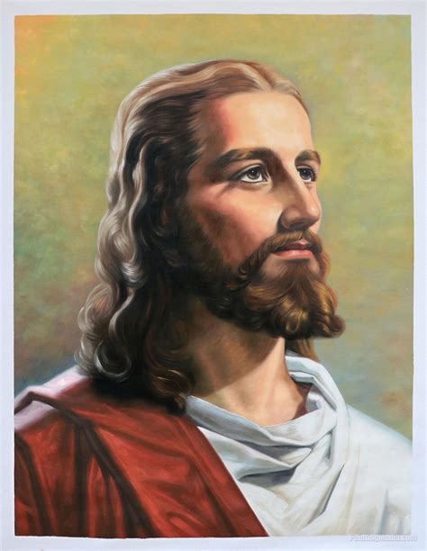 Jesus Christ Portrait - Various Artists Paintings 58D