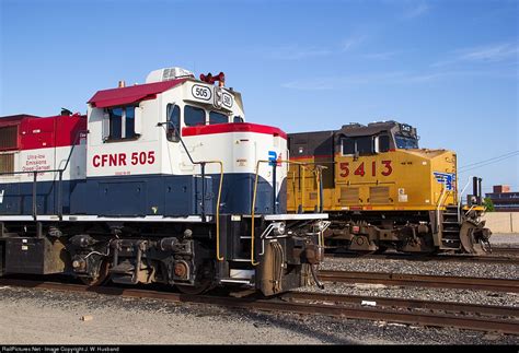 CFNR 505 California Northern Railroad NRE 3GS21B at Central Valley ...