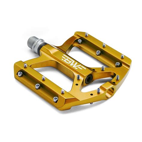 BW Chainline Pedal – Premium MTB Platform Bike Pedal - Gold - Walmart ...