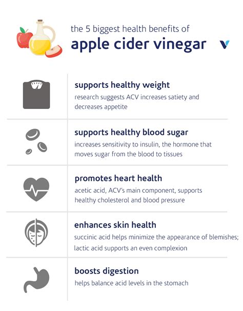 The 5 Biggest Health Benefits Of Apple Cider Vinegar